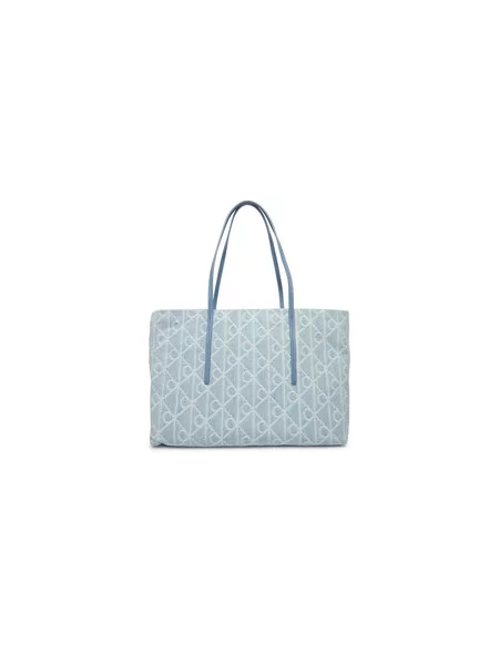 Calvin Klein Shopper torba traper / svijetloplava plavi