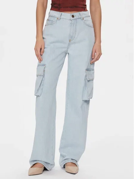 Pinko Джинси Caty Cargo Fit блакитний
