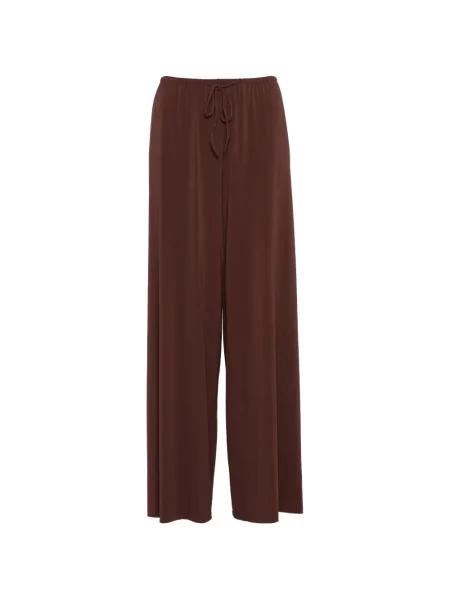 Pantaloni Eres cu cordon maro