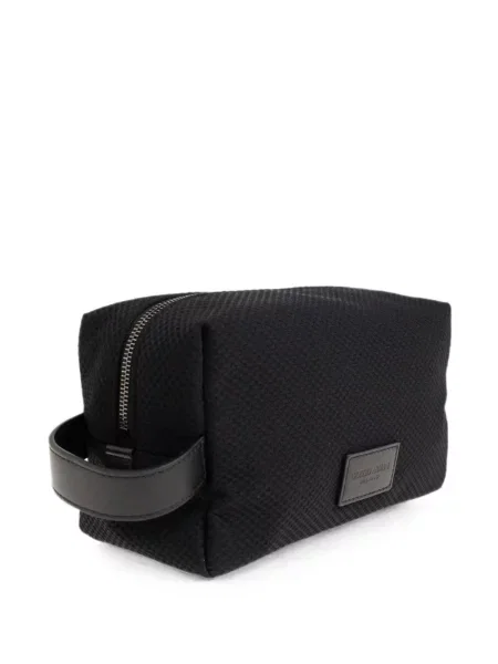 Pungă cosmetică Giorgio Armani cu autograf negru