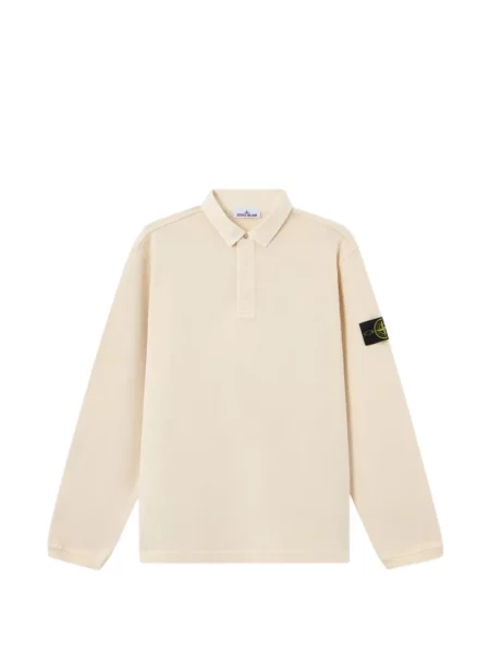 Gulerat tricou polo Stone Island cu strasuri