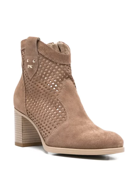 Botine Nero Giardini din piele maro