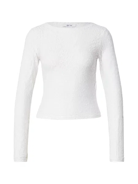 ABOUT YOU Tričko Charleen offwhite