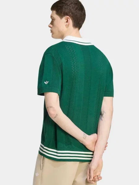 Polokošeľa Adidas Originals zelená
