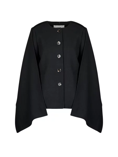 Palton Vero Moda de lână negru