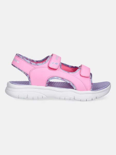 Skechers sandály FLEX SPLASH HEART GALORE růžové