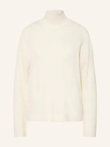Selected Sweter Z Dodatkiem Kaszmiru weiss