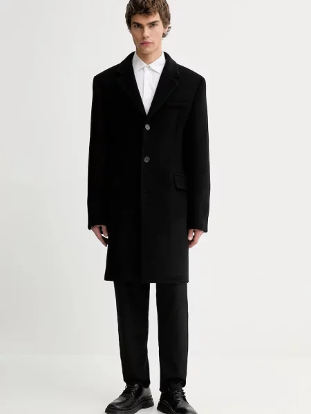 Palton Filippa K de lână negru