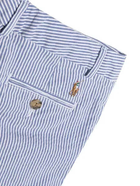 Bermudy dziecięce Polo Ralph Lauren niebieskie