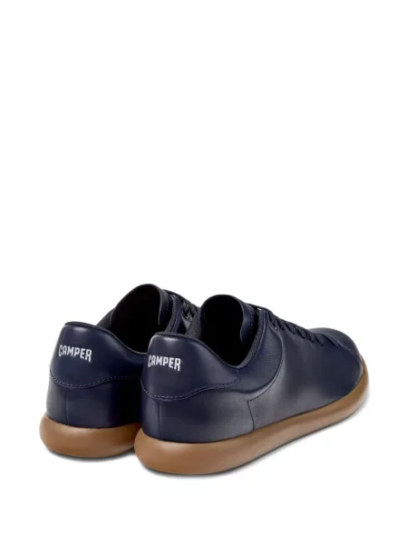 Sneakerși Camper din piele albastru