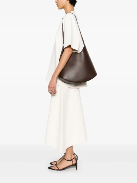 Torbica Jil Sander smeđa