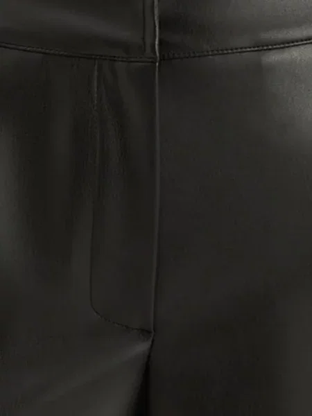 Pantaloni Alpha Studio din piele negru