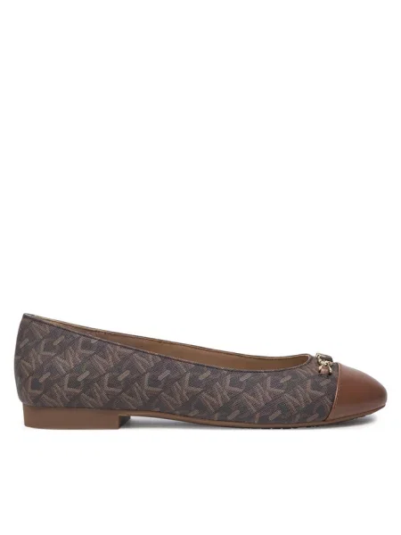 Baleriny MICHAEL Michael Kors brązowe