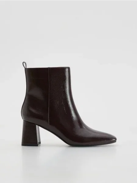 Ботильоны Reserved красные