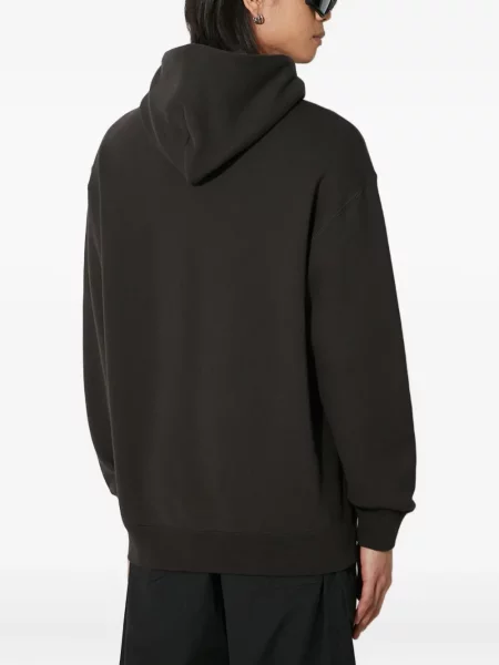 Hoodie Puma με κέντημα μαύρο