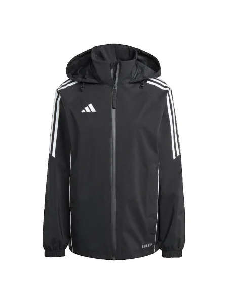 ADIDAS PERFORMANCE Športová bunda / biela čierna