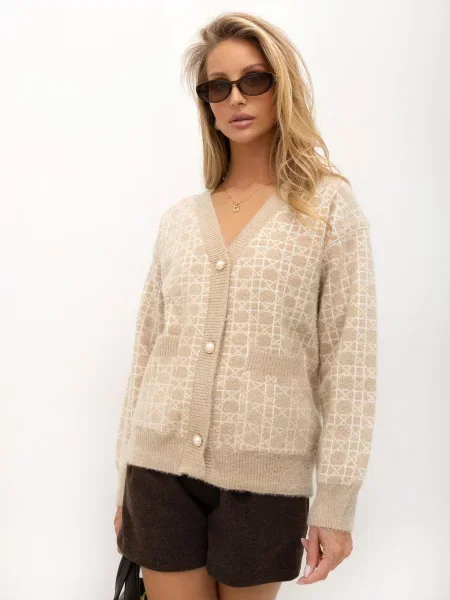 Kardigan Italy Moda bijela