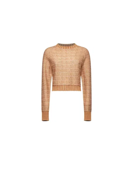 Sweter Silvian Heach wełniany różowy