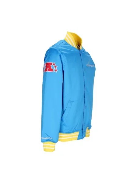 Kurtka bomber Mitchell & Ness niebieski