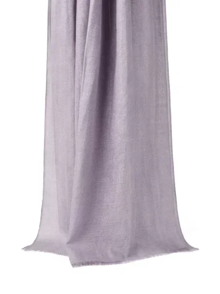 Fular Brunello Cucinelli cu franjuri violet