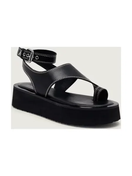 Patrizia Pepe De piele sandale negru