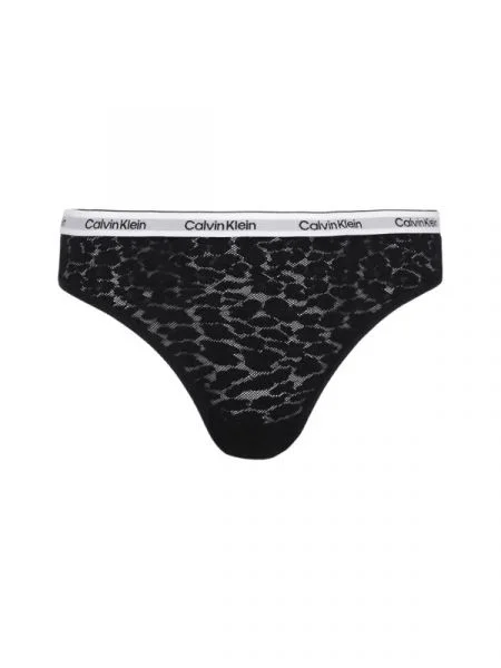 Tanga Calvin Klein Underwear fekete