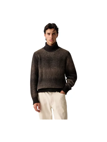 Marc O'Polo sweter z dodatkiem wełny zielony
