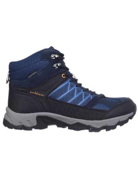 Drumeții pantofi Black Crevice negru