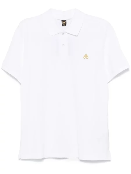 Polo Moose Knuckles alb