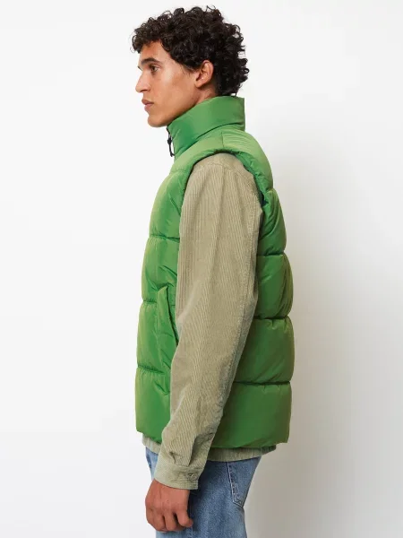 Утепленный джинсовый жилет Marc O'polo Denim зеленый