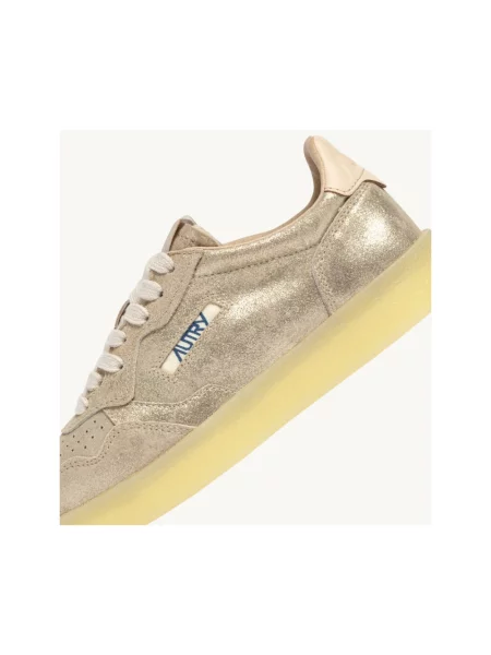 Sneakersy Autry skórzane beżowe