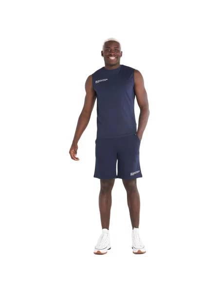 Tricou Leone 1947 fără mâneci albastru