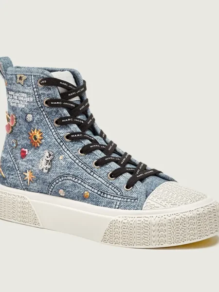 Marc Jacobs De blugi teniși THE HIGH top albastru