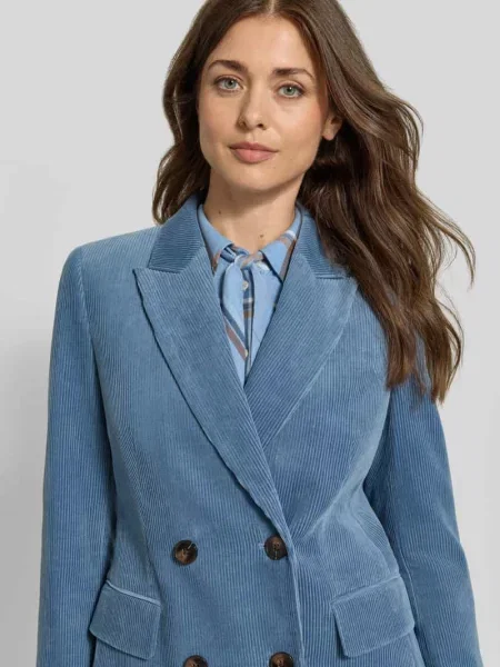 Żakiet w kroju regular fit z sztruksu Christian Berg Woman Selection