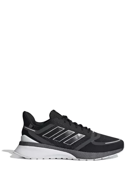 Trčanje tenisice Adidas Forum od brušene kože s V-izrezom siva