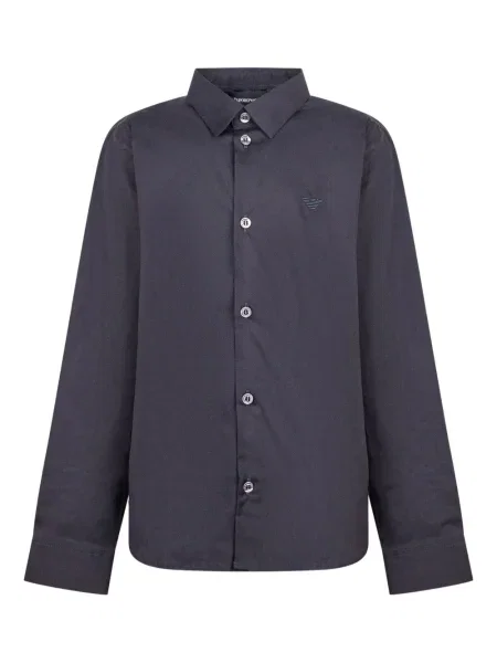 Koszula dziecięca Emporio Armani niebieska
