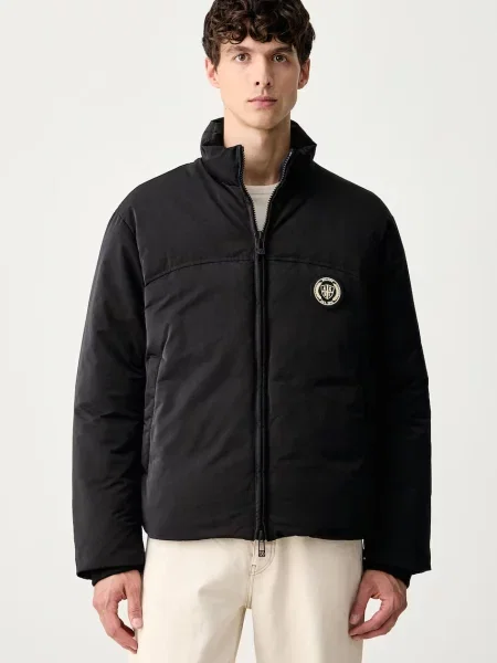 Armani Exchange geacă petrecută pentru bărbați negru