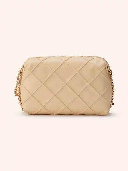 Torebka crossbody Tory Burch skórzana beżowa
