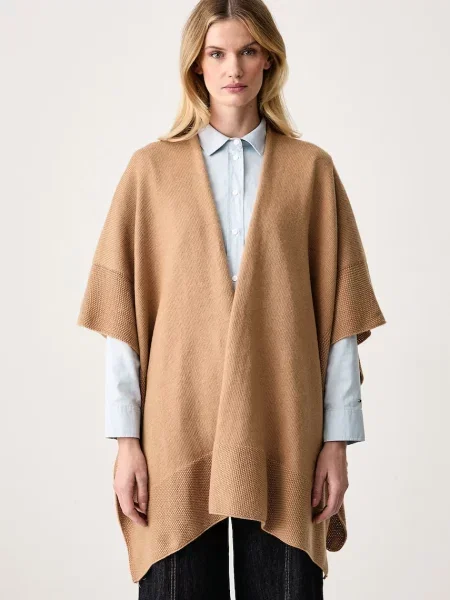 Lauren Ralph Lauren kardigan damski z dodatkiem wełny beżowy