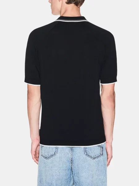 Поло Armani Exchange черное