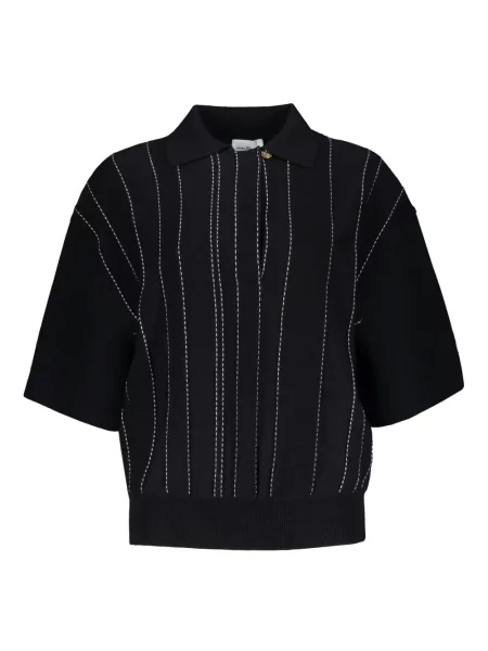 Polo Ferragamo de lână albastru