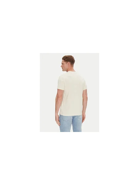 BOSS Póló Fehér Regular Fit fekete