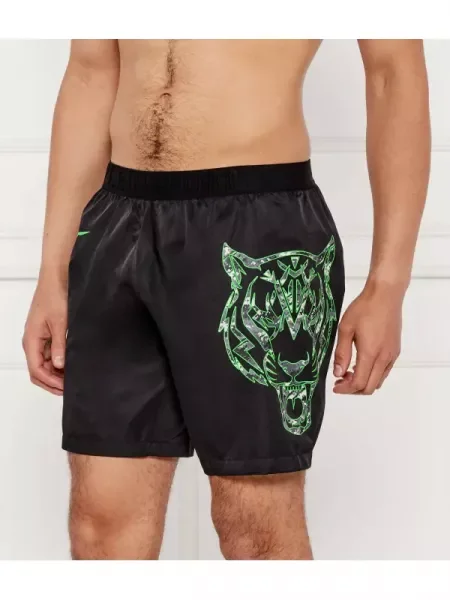 Plein Sport Pantaloni scurți negru