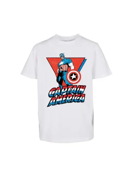 Tricou copii Mister Tee alb