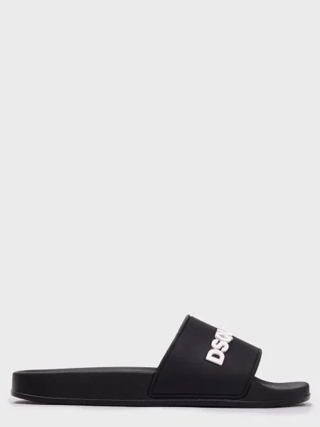 Шльопанці Dsquared2 чорні
