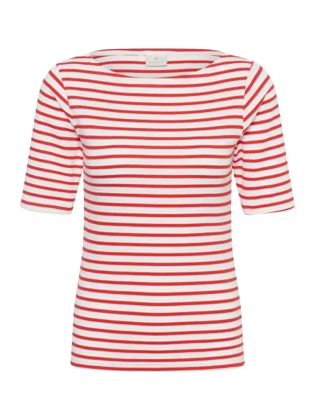 Kaffe Tricou KALiddy roșu alb