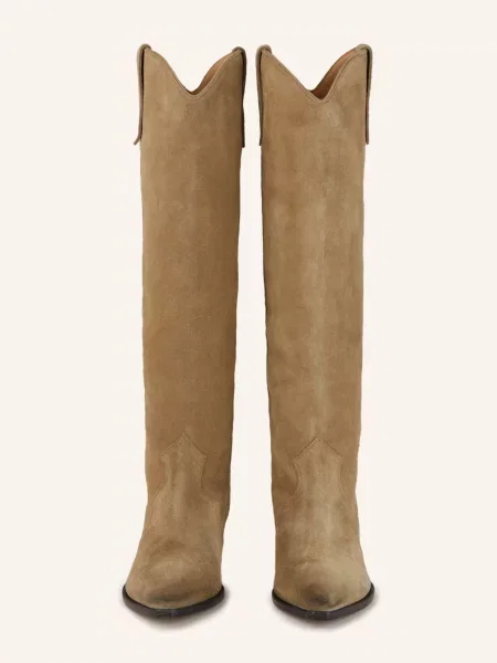 Isabel Marant Kozačky Denvee khaki