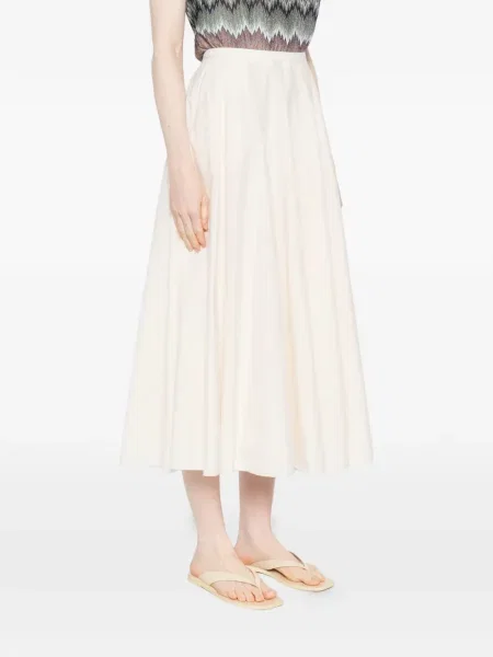 Fustă midi Forte_forte până la genunchi