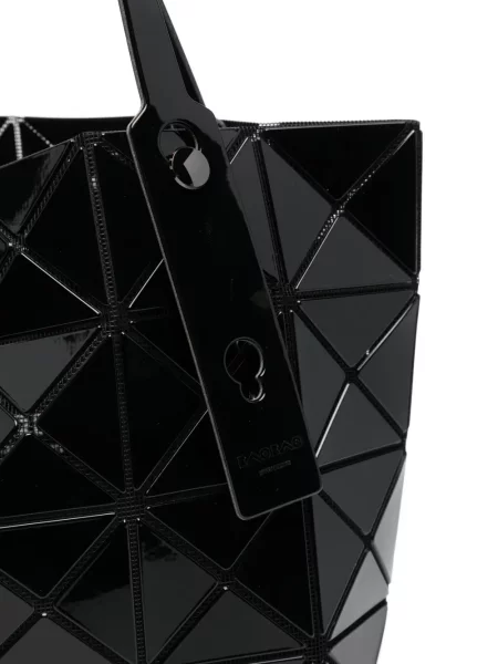 Geantă Bao Bao Issey Miyake cu imprimeu geometric negru