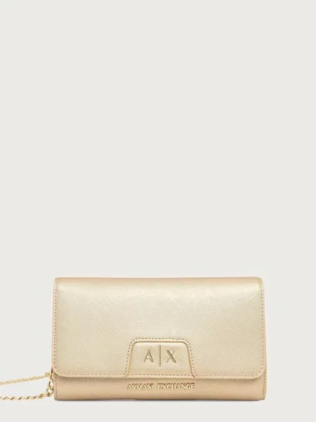 Armani Exchange geantă plic pentru femei cu imitație de piele